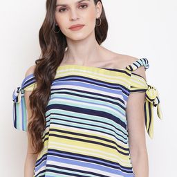 Mayra Women Multicoloured Striped Top-picture-13