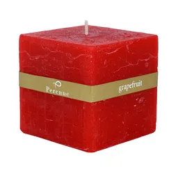 Perenne Design Red Grapefruit Aroma Pillar Candle-image-61