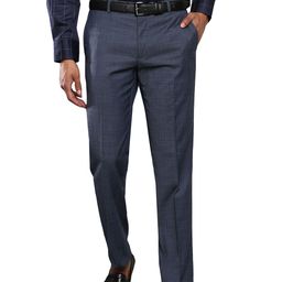 Tommy Hilfiger Men Textured Formal Trousers-image-77