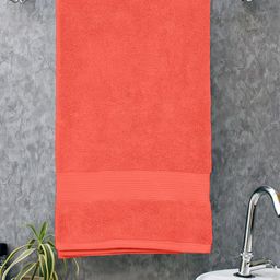 BOMBAY DYEING Red Solid 650 GSM Bath Towel-image-13