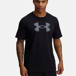 UNDER ARMOUR Reflective Big Brand Logo Printed Training T-shirt-image-38