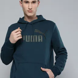 Puma Men Brand Logo Hooded Sweatshirt-image-92