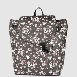 Allen Solly Women Black & White Graphic Backpack-17