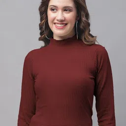 Friskers Maroon Top-picture-42