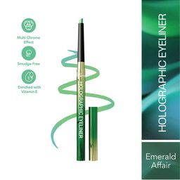 Blue Heaven Holographic Smudge Proof & Waterproof Eyeliner 0.3g - Emerald Affair-25