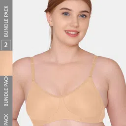 KOMLI Double Layered Seamless Non-Padded Bra-42