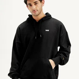 Levis Men Graphic Printed Hooded Cotton Sweatshirt-picture-17
