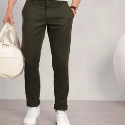 Nautica Men Slim Fit Chinos Trousers-picture-6