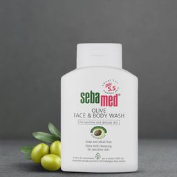 Sebamed Unisex Olive Face & Body Wash 200 ml-20