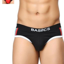 BASIICS by La Intimo Men Pack of 2 Briefs BCSBR030B023-17