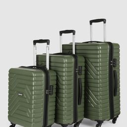 Roadster Unisex NEXO Set of 3 Hard Sided Trolley Suitcases - Cabin, Medium & Large-57