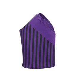Alvaro Castagnino Purple & Black Printed Pocket Square-image-18
