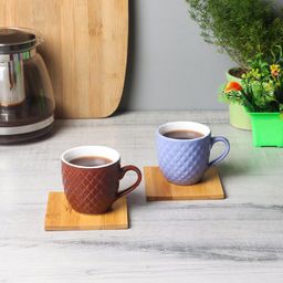 CDI Textured 6-Pieces Ceramic Cups Set-54