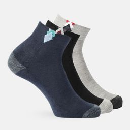 Roadster Men Pack of 3 Above Ankle-Length Socks-12