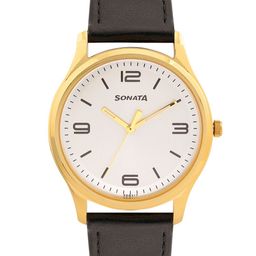 Sonata Men Essen Analogue Watch 77082YL09-image-64