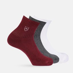 Roadster Men Pack of 3 Above Ankle Length Socks-picture-46
