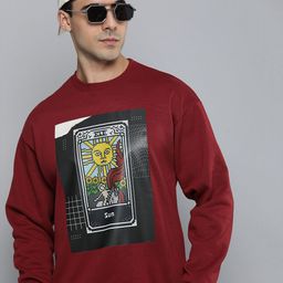 HIGHLANDER Men Graphic Printed Relaxed Fit Sweatshirt-picture-49