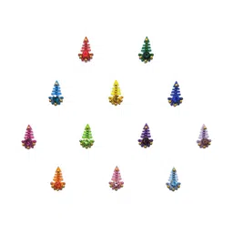 Comet Busters Beautiful Traditional Designer Bindi 12 Pcs-40