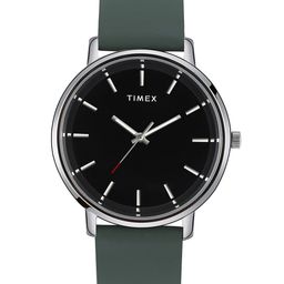 Timex Men Brass Dial & Leather Straps Analogue Watch- TW0TG8018-83