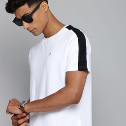 Indian Terrain Solid Pure Cotton T-shirt-picture-38