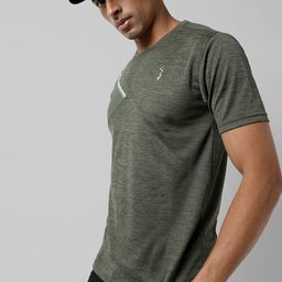 Campus Sutra Men Olive Green Outdoor T-shirt-image-99