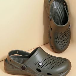 The Roadster Lifestyle Co Men Self Design Clogs-picture-24