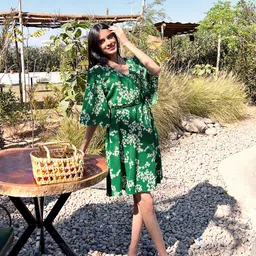 Stylecast X Hersheinbox Floral Print Wrap Dress-image-49