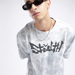 glitchez Dyed Graphic Printed Oversized T-shirt-image-43