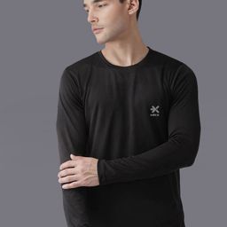 HRX by Hrithik Roshan Men Solid Round Neck Rapid-Dry Training T-shirt-picture-45