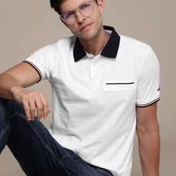 Nautica Pure Cotton Polo Collar Casual T-shirt-image-34