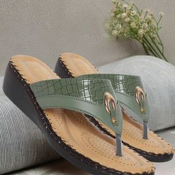 TRASE Textured T-Strap Flats-13