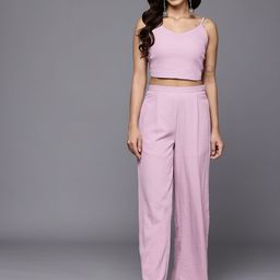 Varanga Crop Top With Palazzos-picture-22