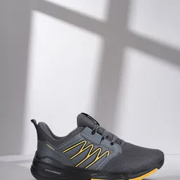 Campus Men Grey Mesh Running Shoes-44