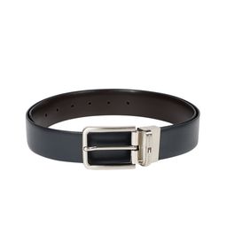 Tommy Hilfiger Men Navy Blue & Brown Solid Reversible Belt-image-64