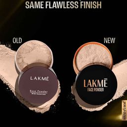 Lakme Forever Matte Face Powder, Matte Finish, Oil Control, for rosy glow, Soft Pink, 40g image 2