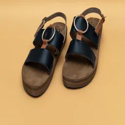 Fancy Nancy Women Open Toe Flats with Buckles-image-66