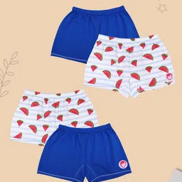 DChica Girls Pack of 4 Cotton Boxer Style Briefs-image-32