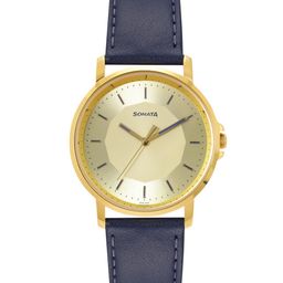 Sonata Men Essen Analogue Watch 77083YL03-15