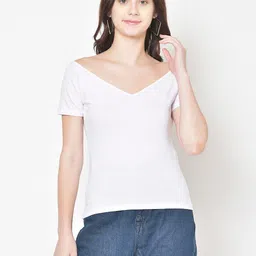 BAESD V-Neck Pure Cotton Top-image-1