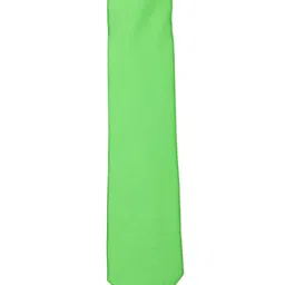 Tossido Green Solid Skinny Tie-image-71
