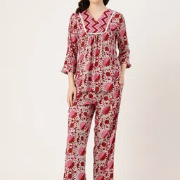 ETC Batik Printed Night Suit-picture-45