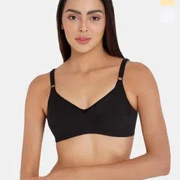 intimacy LINGERIE Pack of 3 Non Padded Cotton Everyday Bra - Medium Coverage-picture-14