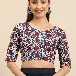 tantkatha Printed Saree Blouse-image-11