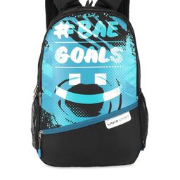 LAVIE SPORT Unisex Black & Blue Graphic Backpack-picture-38