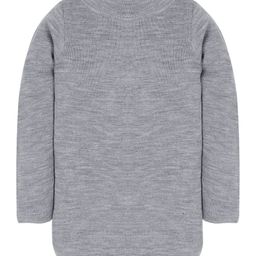 RVK Kids Grey Solid Pullover Sweater-image-46
