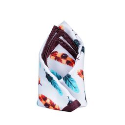 Tossido Men Multicoloured Printed Pocket Square-5