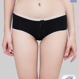 PLUMBURY Pack Of 2 Full Coverage Anti Bacterial Mid Rise Hipster Briefs-17