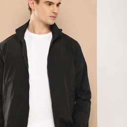 INVICTUS Mock Collar Tailored Jacket-image-18