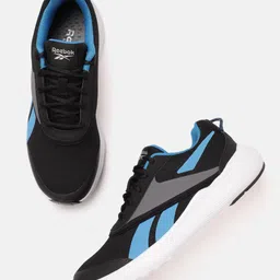 Reebok Men Woven Design Effect Runner Shoes-57