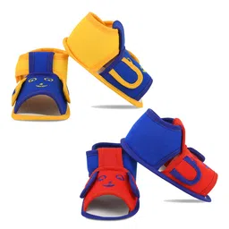 Smartots Infants Pack Of 2 Pure Cotton Booties-27